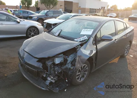 2022 Toyota Prius Limited from USA, damaged, VIN JTDKAMFU8N3176582